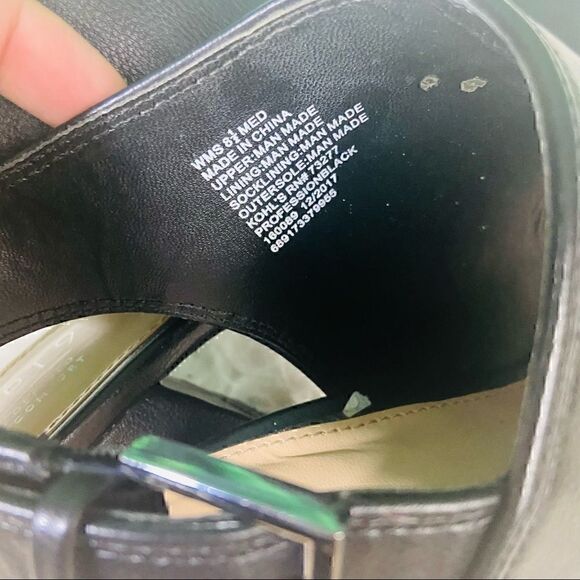 CApt.9 casual / party, block heel fall winter holidays peep toe edgy sho… - Picture 9 of 16